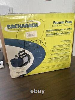 Bacharach 2002-0001 1.7 CFM Vacuum Pump