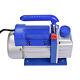 Blue 4cfm Vacuum Pump 1 / 4hp 110v, 1/4inch Bell Mouth, Low Noise&high Quality