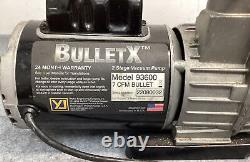BulletX (Yellow Jacket) Model 93600 2 stage, 7 CFM Vacuum Pump, 115vac 1ph