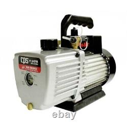 CPS Products VP12D 12 CFM Two-Stage Dual Voltage Vacuum Pump withGas Ballast Valve