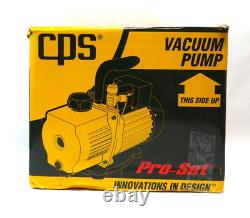 CPS Products VP6S 6 CFM Single-Stage, Dual Voltage (115 / 230V) Vacuum Pump