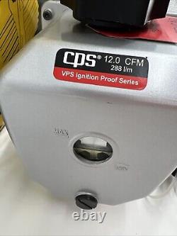 CPS Products VPS12DU Pro-Set 12CFM Ignition Proof Vacuum Pump 2 Stage, 115V, 60Hz