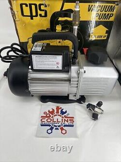 CPS Products VPS12DU Pro-Set 12CFM Ignition Proof Vacuum Pump 2 Stage, 115V, 60Hz