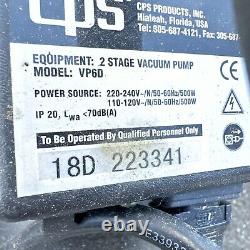 CPS Products VPS6DU Pro-Set 6CFM Sparkless Ignition Proof Vacuum Pump