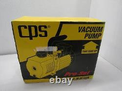 CPS TLVCS VP4S Single Stage Vacuum Pump Set, 3 CFM Flow Rate 10 Microns