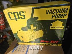 CPS VP6D. 2 STAGE VACUUM PUMP. Unopened. 6cfm