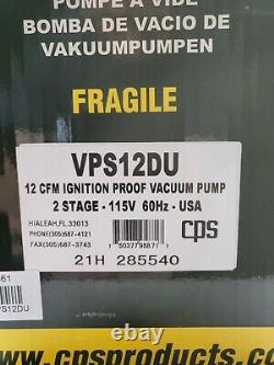 CPS VPS12DU Pro-Set 12CFM Sparkless Ignition Proof Vacuum Pump
