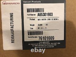 EDWARDS RV5 3.4cfm Vacuum Pump Dual Stage Rotary Vane