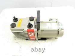 Edwards E2M2 Rotary Vane Dual 2 Stage Vacuum Pump 1.5CFM 1/3hp 3Ph 230/460V