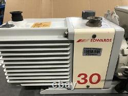 Edwards Vacuum Pump E2M30 30 Excellent Cond. 230v Tested to 10 Microns, 21 CFM