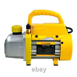 FAVORCOOL FC-30T 3CFM 1/4HP Vacuum Pump for HVAC Car A/C Charge R410A R134A R22