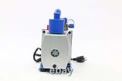 FREE CA SHIP- R410A R134A R22 4.8 CFM 1/3HP Air Vacuum Pump Single Stage