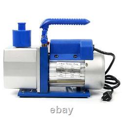 FREE CA SHIP- R410A R134A R22 4.8 CFM 1/3HP Air Vacuum Pump Single Stage