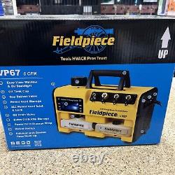 Fieldpiece VP67 6 CFM Two Stage Vacuum Pump with RunQuick Oil Change System NEW