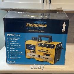 Fieldpiece VP67 Dual Stage 6CFM Vacuum Pump HVAC Tool NEW