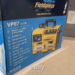 Fieldpiece VP67 Dual Stage 6CFM Vacuum Pump HVAC Tool NEW