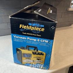 Fieldpiece VP67 Dual Stage 6CFM Vacuum Pump HVAC Tool NEW