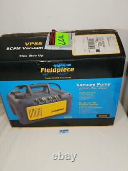 Fieldpiece VP85- Dual Stage, 8 CFM Vacuum Pump New-Old Stock