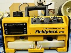 Fieldpiece VP87 Dual Stage 8 CFM Refrigerant Evacuation Vacuum Pump