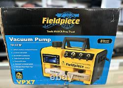 Fieldpiece VPX7 Dual Stage 10 CFM DC Motor Vacuum Pump