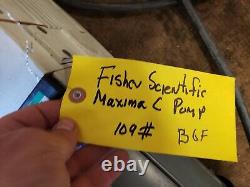 Fisher Scientific Maxima C Vacuum Pump D16B XP 13.4CFM 1 x 10-4 B6F
