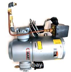 GAST Pump and Motor 1/3 HP 3LBA-32-M300X 50psi 3 CFM for Viking TotalPAC