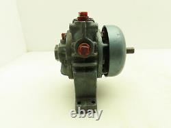 Gast 0465-V50 Vacuum Pump 4.0 CFM 3/8 NPT 1/2 Shaft Foot Mount