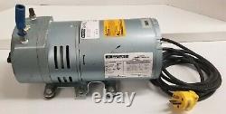 Gast 0523-101Q-G588DX Oil-Free Rotary Vacuum Pump 4.5cfm