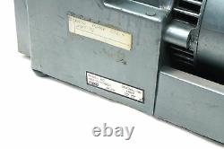 Gast 4BA-1-G482X Vacuum Pump 1.8 CFM 1/2 NPT w Emerson 1/3 Hp Motor