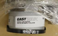 Gast LOA-P103-HD Oilless Piston Pressure Pump Air Compressor 230V. 83 CFM 100 PS