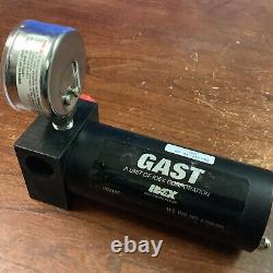 Gast VG-260-00-00 MultiStage Venturi Vacuum Generator, 17 CFM Open Flow