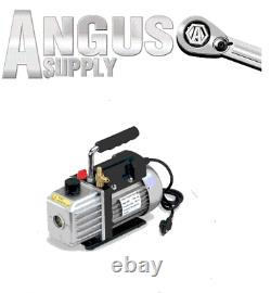 Home Or Commercial Use AC A/C HVAC Professional 1.5 CFM TWO STAGE VACUUM PUMP