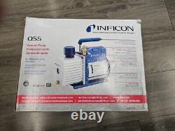 Inficon Model QS5, Vacuum Pump, 5 CFM Air Displacement, 110V/220V, 700-100-P1