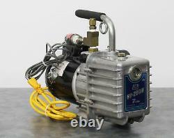 J/B DV-200N. 50 HP Vacuum Pump Pulls Down to 25 Microns 7 CFM Marathon Motor