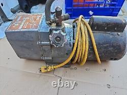 JB INDUSTRIES, DV-142, Deep Vacuum Pump, 5CFm, 2Stage, 1/2HP