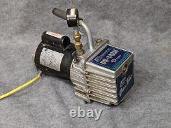 JB INDUSTRIES, DV-142N, Deep Vacuum Pump, 5CFm with 1/2HP 1725RPM motor