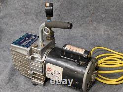 JB INDUSTRIES, DV-142N, Deep Vacuum Pump, 5CFm with 1/2HP 1725RPM motor