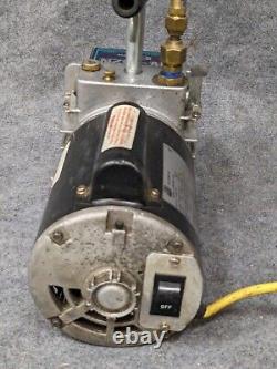 JB INDUSTRIES, DV-142N, Deep Vacuum Pump, 5CFm with 1/2HP 1725RPM motor