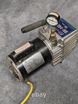 JB INDUSTRIES, DV-142N, Deep Vacuum Pump, 5CFm with 1/2HP 1725RPM motor