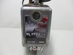 JB INDUSTRIES, DV-142N, Deep Vacuum Pump, Platinum 5 CFm, 2 Stage