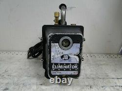 JB Industries DV-6E Eliminator 6 CFM Refrigeration A/C Vacuum Pump WORKS GOOD