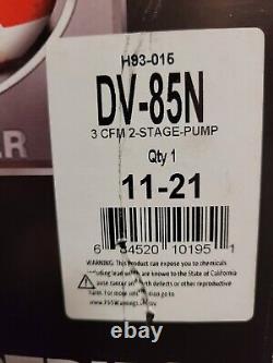 JB Industries DV-85N 3 CFM Platinum Premium Vacuum Pump MADE IN U. S. A