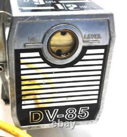 JB Industries FastVac 3CFM 1/2HP 2 Stage Deep Vacuum Pump DV-85 USED