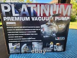 JB Industries Platinum 7 CFM DV-200N 2 Stage Premium Vacuum Pump NEW