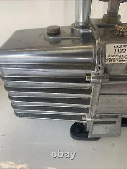 JB Industries Platinum DV-285N 2-Stage 10cfm HVAC Vacuum Pump Super Clean With Oil