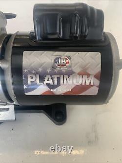 JB Industries Platinum DV-285N 2-Stage 10cfm HVAC Vacuum Pump Super Clean With Oil