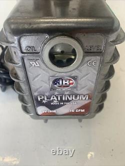 JB Industries Platinum DV-285N 2-Stage 10cfm HVAC Vacuum Pump Super Clean With Oil