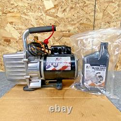 JB Platinum Vacuum Pump 7CFM DV-200N Premium Ser. 0421 New Oil READ