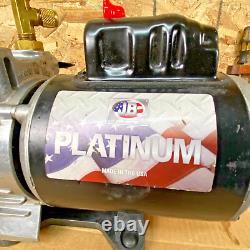 JB Platinum Vacuum Pump 7CFM DV-200N Premium Ser. 0421 New Oil READ