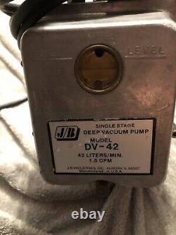 Jb Dv-42 1.5 Cfm Vacuum Pump